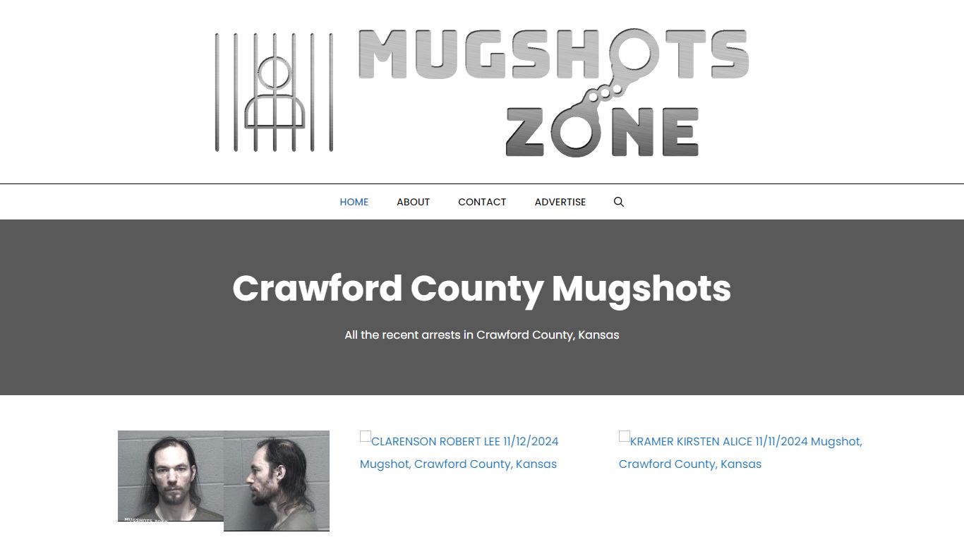 Crawford County Mugshots Zone